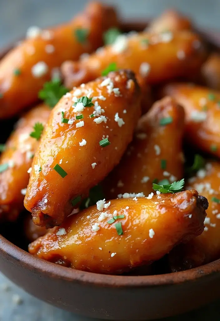 30+ Honey Hot Wing Sauce Recipes for Game Nights 50 30+ Honey Hot Wing Sauce Recipes for Game Nights - 8. Garlic Parmesan Honey Wing Sauce