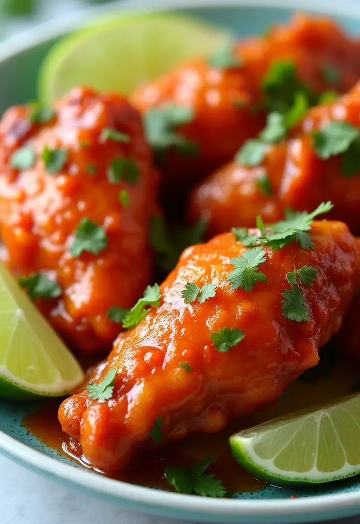 30+ Honey Hot Wing Sauce Recipes for Game Nights 57 30+ Honey Hot Wing Sauce Recipes for Game Nights - 9. Chili Lime Honey Wing Sauce