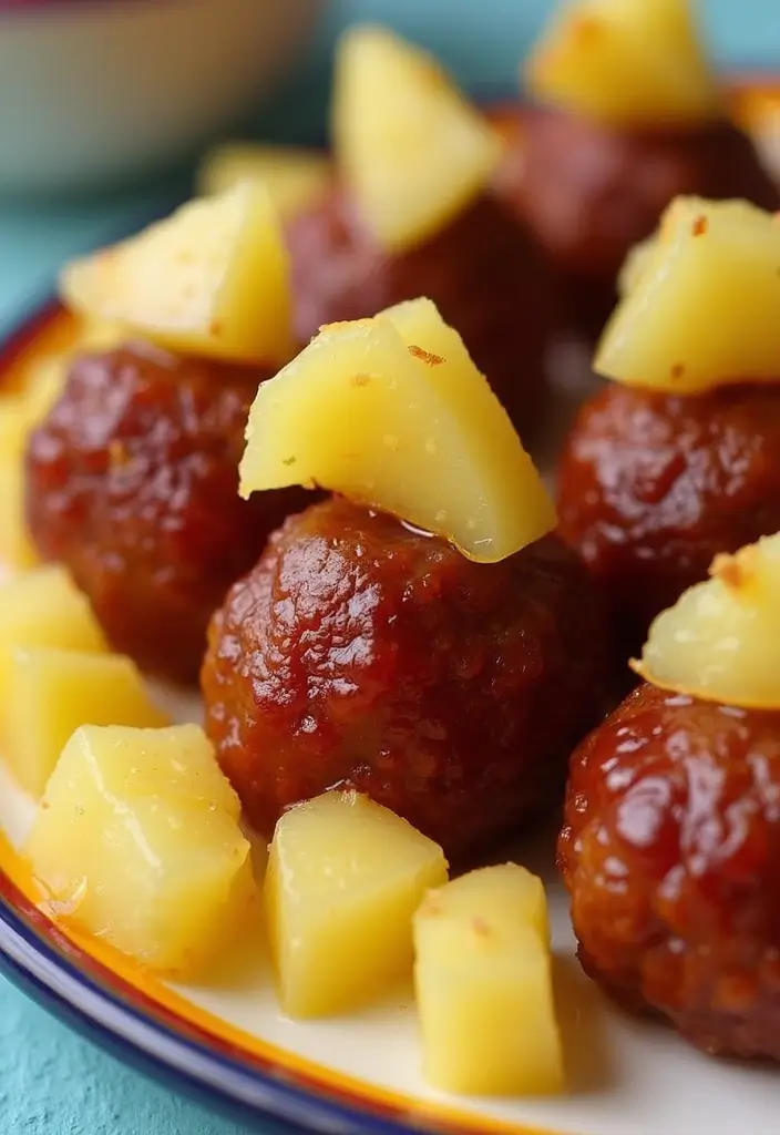 30 Meatball Sauce Recipes with Grape Jelly for Potlucks 76 30 Meatball Sauce Recipes with Grape Jelly for Potlucks - 12. Pineapple Grape Jelly Meatballs