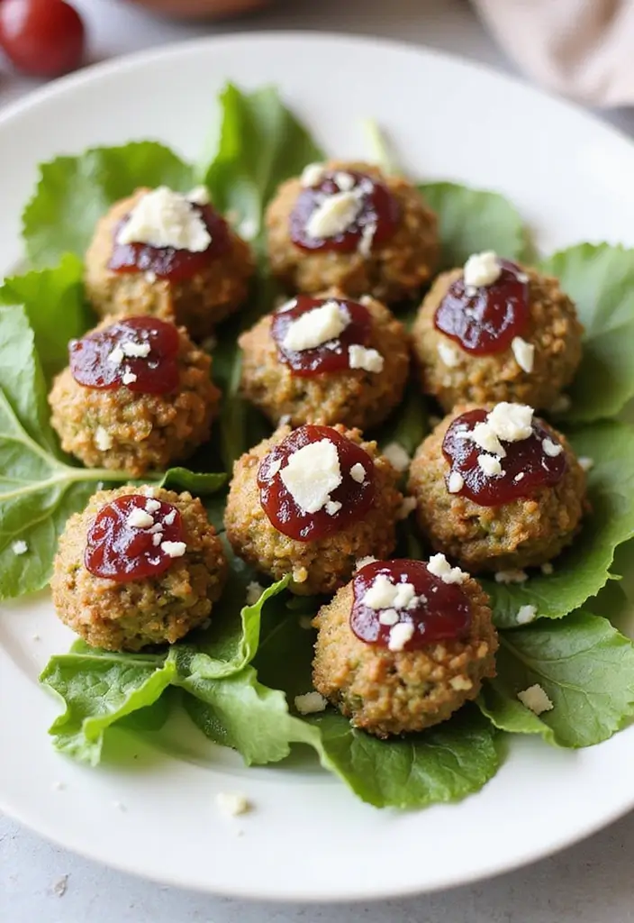 30 Meatball Sauce Recipes with Grape Jelly for Potlucks 100 30 Meatball Sauce Recipes with Grape Jelly for Potlucks - 16. Grape Jelly and Pesto Meatballs