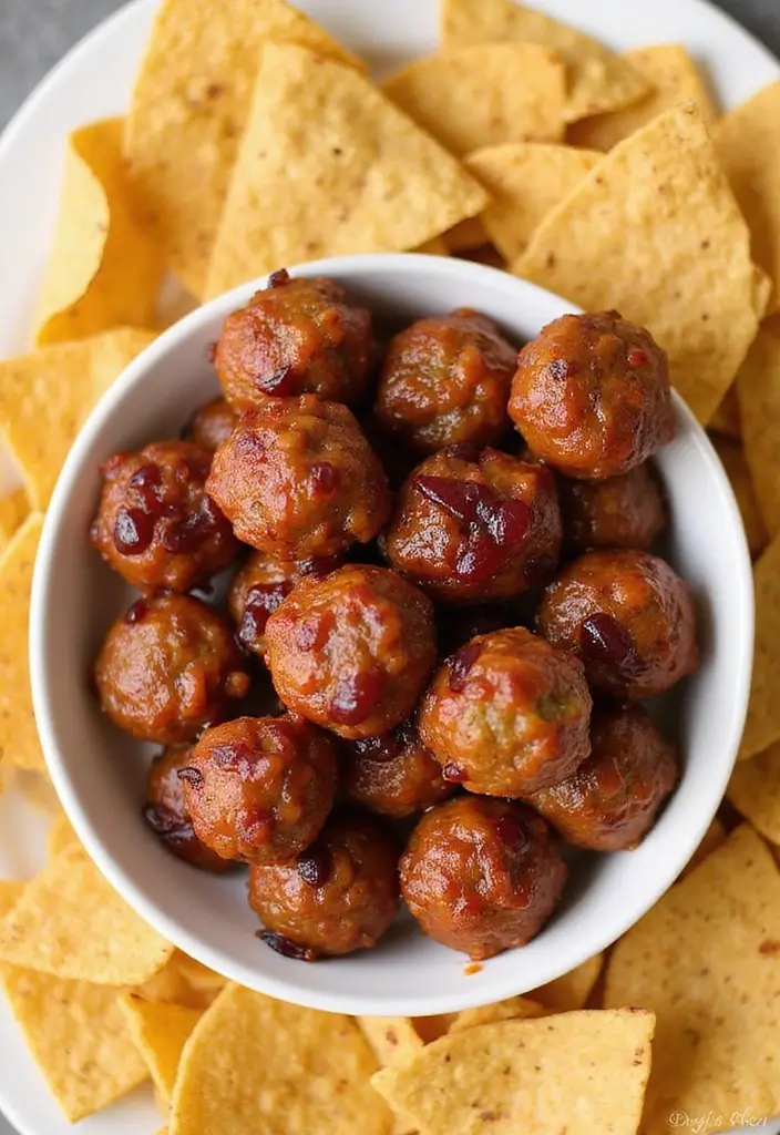 30 Meatball Sauce Recipes with Grape Jelly for Potlucks 114 30 Meatball Sauce Recipes with Grape Jelly for Potlucks - 18. Grape Jelly and Salsa Meatballs