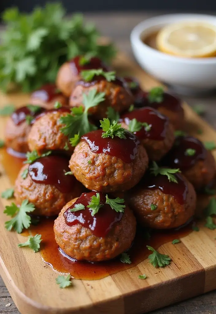 30 Meatball Sauce Recipes with Grape Jelly for Potlucks 121 30 Meatball Sauce Recipes with Grape Jelly for Potlucks - 19. Grape Jelly and Garlic Meatballs
