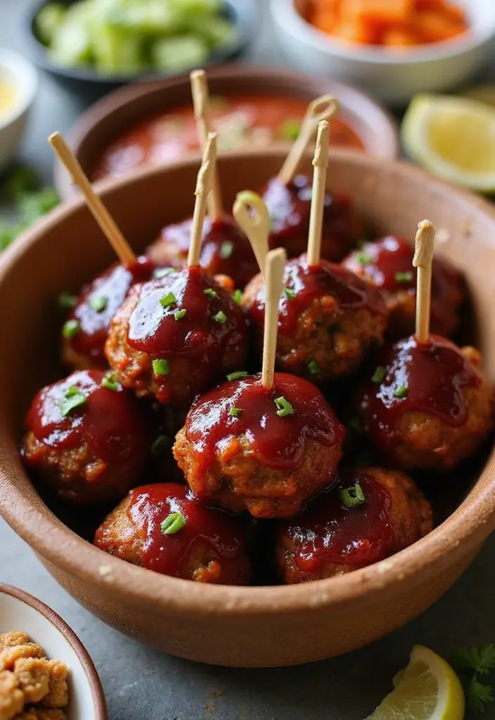 30 Meatball Sauce Recipes with Grape Jelly for Potlucks 22 30 Meatball Sauce Recipes with Grape Jelly for Potlucks - 4. Grape Jelly BBQ Meatballs