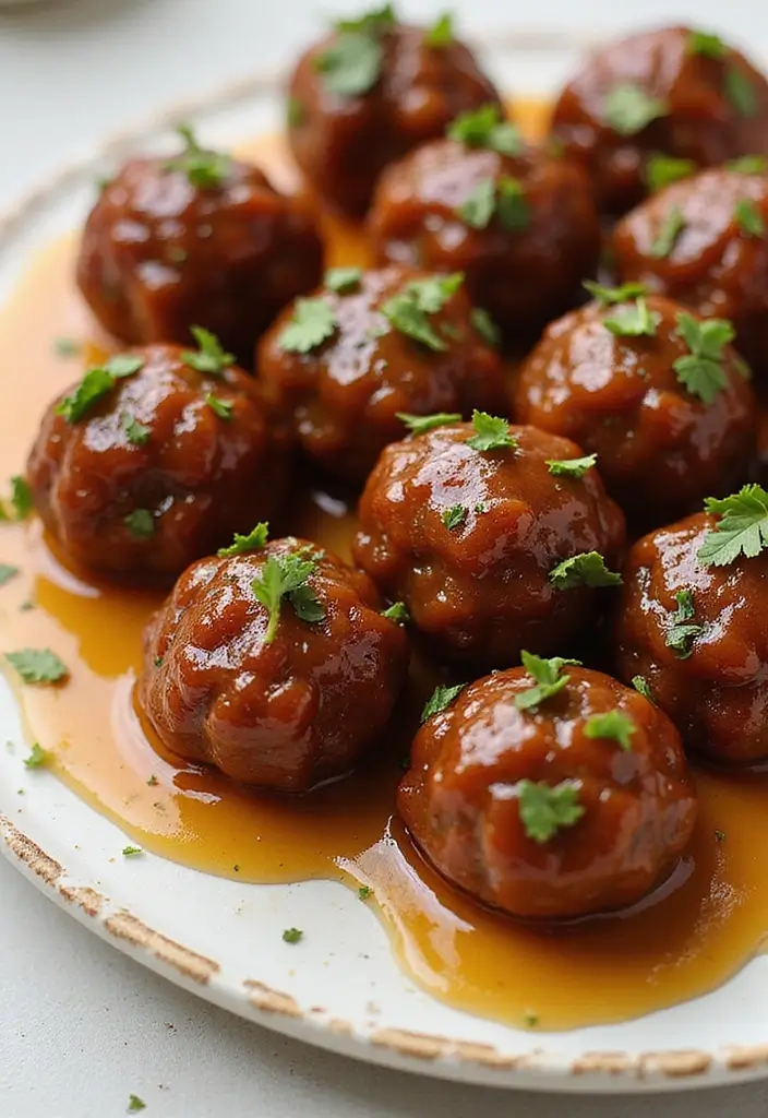 30 Meatball Sauce Recipes with Grape Jelly for Potlucks 29 30 Meatball Sauce Recipes with Grape Jelly for Potlucks - 5. Honey Grape Jelly Meatballs