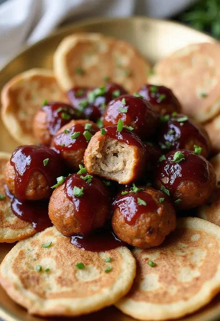 30 Meatball Sauce Recipes with Grape Jelly for Potlucks 43 30 Meatball Sauce Recipes with Grape Jelly for Potlucks - 7. Maple Grape Jelly Meatballs