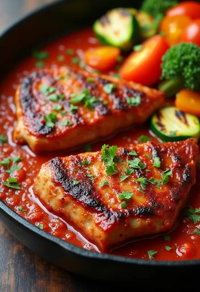 30 Pork Chops in Tomato Sauce Recipes for Family Dinners 8 30 Pork Chops in Tomato Sauce Recipes for Family Dinners - 2. BBQ Pork Chops in Tomato Sauce