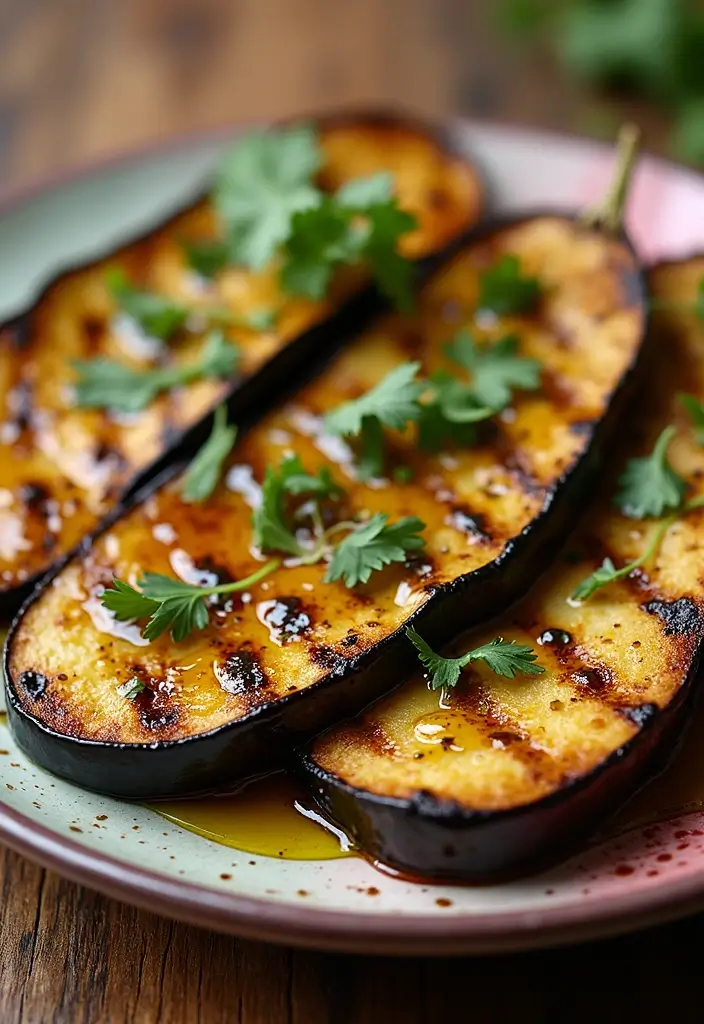 30+ Recipes with Chili Garlic Sauce for a Spicy Kick 98 30+ Recipes with Chili Garlic Sauce for a Spicy Kick - 16. Chili Garlic Grilled Eggplant