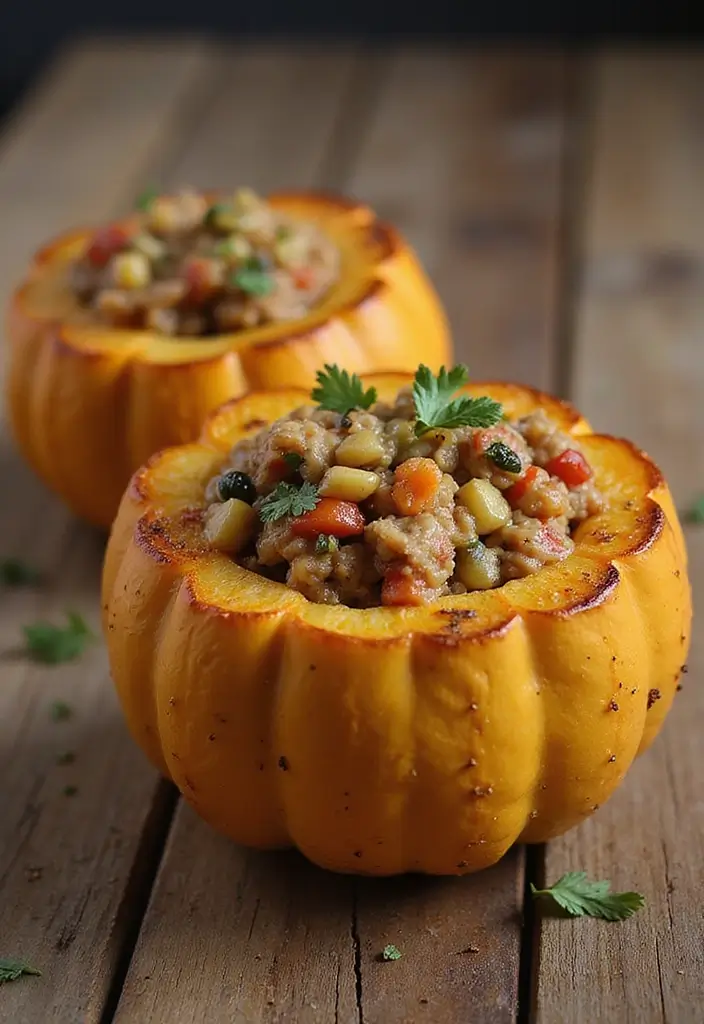 30+ Recipes with Chili Garlic Sauce for a Spicy Kick 187 30+ Recipes with Chili Garlic Sauce for a Spicy Kick - 29. Chili Garlic Stuffed Acorn Squash