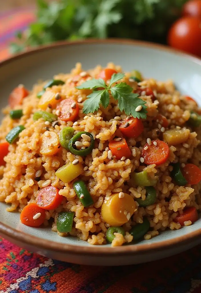 30+ Recipes with Chili Garlic Sauce for a Spicy Kick 25 30+ Recipes with Chili Garlic Sauce for a Spicy Kick - 5. Chili Garlic Vegetable Fried Rice