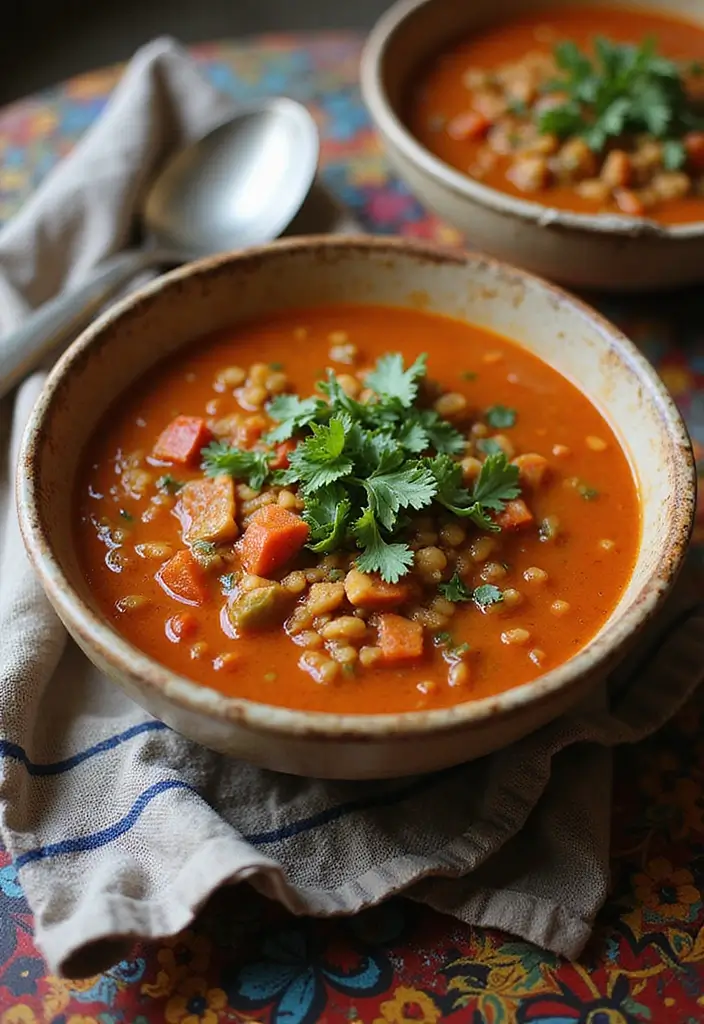 30+ Recipes with Chili Garlic Sauce for a Spicy Kick 39 30+ Recipes with Chili Garlic Sauce for a Spicy Kick - 7. Spicy Chili Garlic Lentil Soup