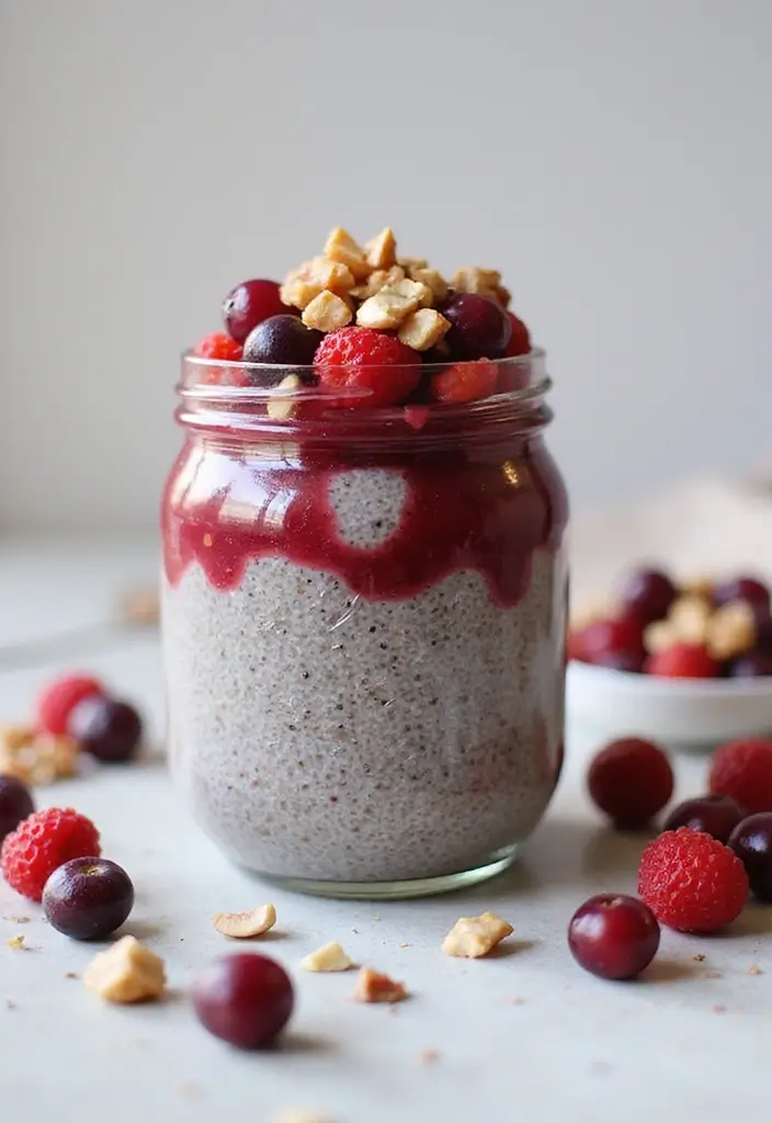 30+ Recipes with Cranberry Sauce for Holidays and Beyond 78 30+ Recipes with Cranberry Sauce for Holidays and Beyond - 12. Cranberry Sauce Chia Pudding