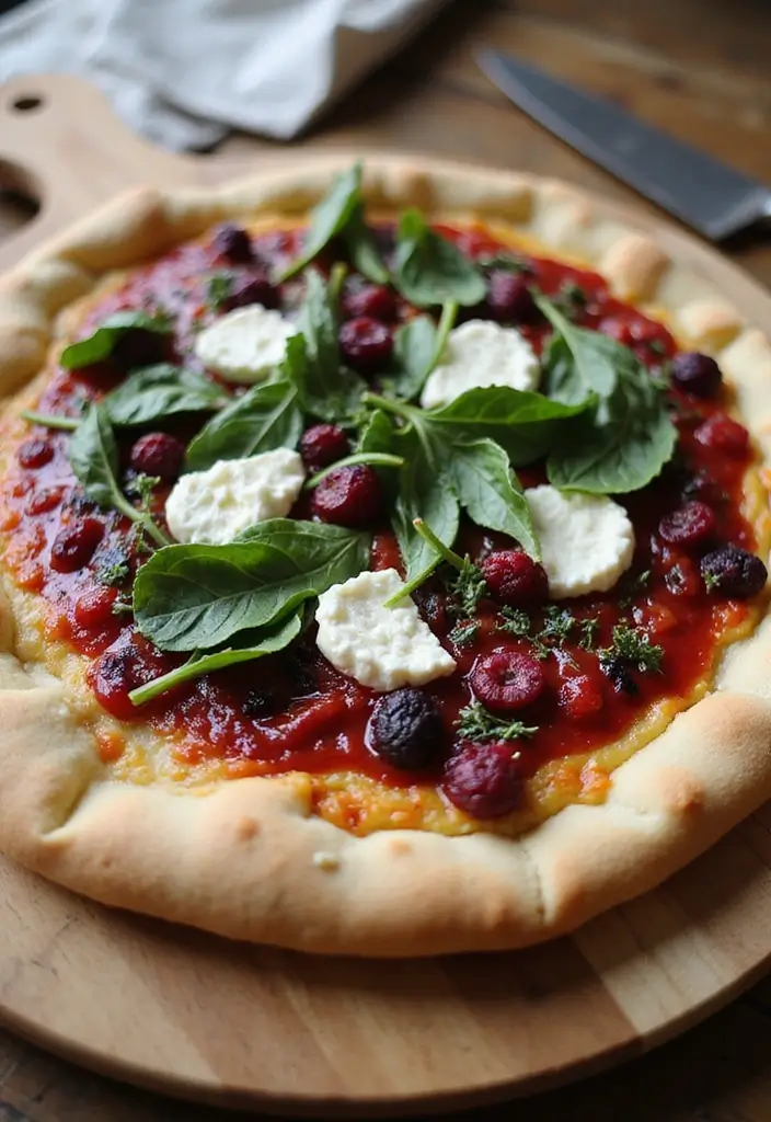 30+ Recipes with Cranberry Sauce for Holidays and Beyond 90 30+ Recipes with Cranberry Sauce for Holidays and Beyond - 14. Cranberry Sauce Pizza