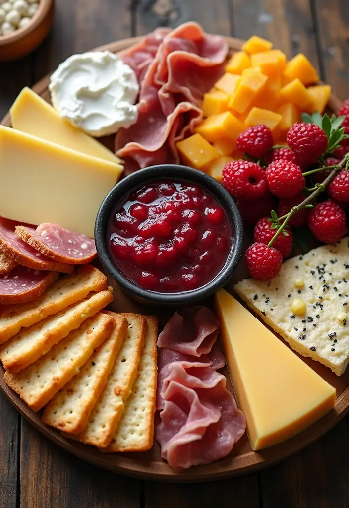 30+ Recipes with Cranberry Sauce for Holidays and Beyond 100 30+ Recipes with Cranberry Sauce for Holidays and Beyond - 16. Cranberry Sauce and Cheese Board