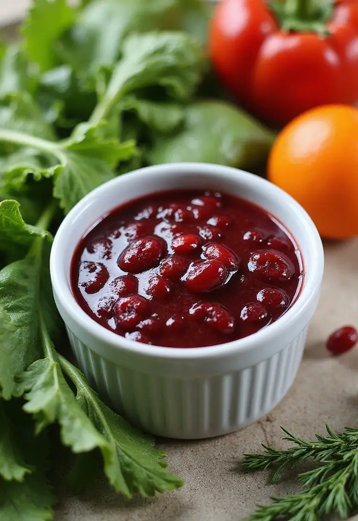 30+ Recipes with Cranberry Sauce for Holidays and Beyond 135 30+ Recipes with Cranberry Sauce for Holidays and Beyond - 21. Cranberry Sauce Salad Dressing