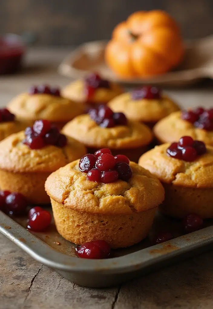30+ Recipes with Cranberry Sauce for Holidays and Beyond 163 30+ Recipes with Cranberry Sauce for Holidays and Beyond - 25. Cranberry Sauce Pumpkin Muffins