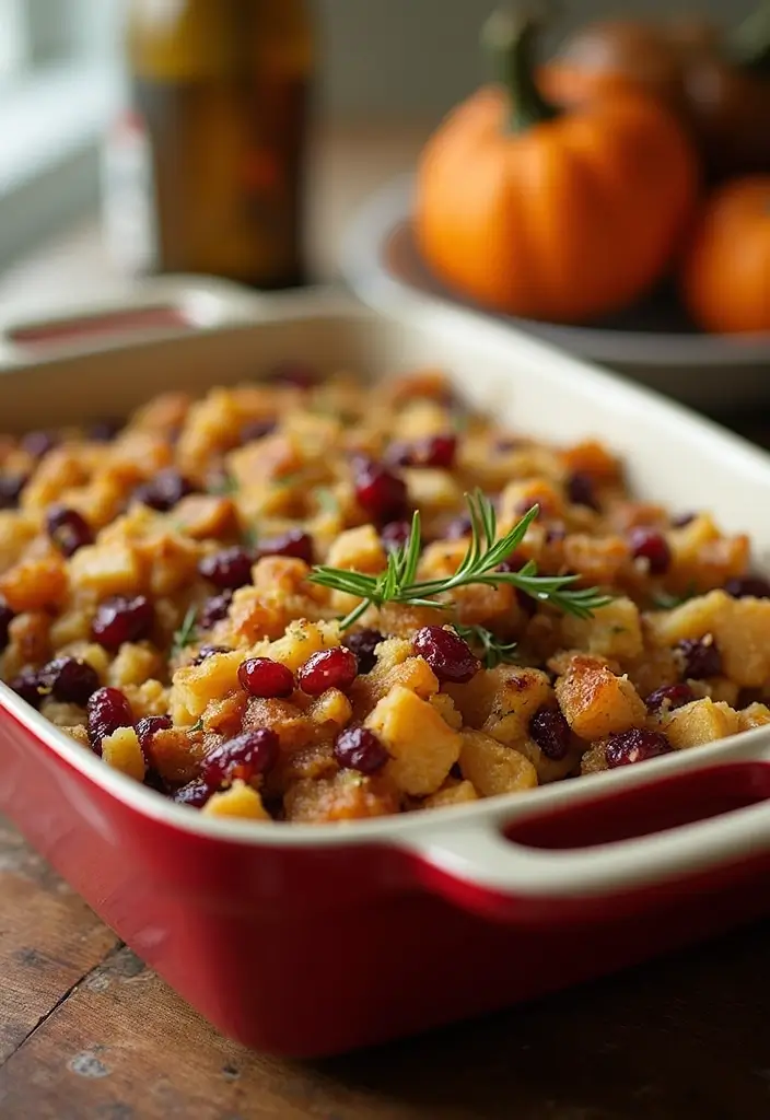 30+ Recipes with Cranberry Sauce for Holidays and Beyond 15 30+ Recipes with Cranberry Sauce for Holidays and Beyond - 3. Thanksgiving Cranberry Stuffing