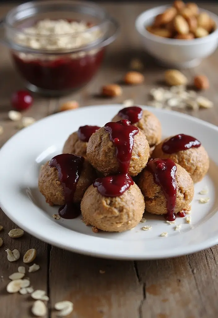 30+ Recipes with Cranberry Sauce for Holidays and Beyond 50 30+ Recipes with Cranberry Sauce for Holidays and Beyond - 8. Cranberry Sauce Energy Bites
