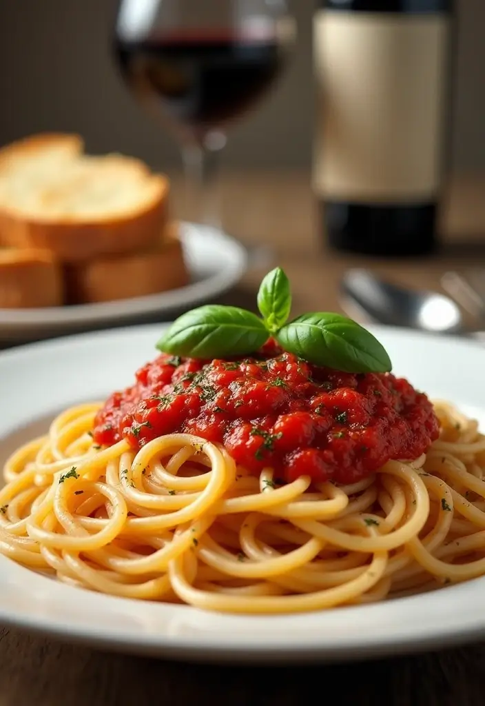 30 Recipes with Marinara Sauce for Every Pasta Night 1 30 Recipes with Marinara Sauce for Every Pasta Night - 1. Classic Spaghetti Marinara