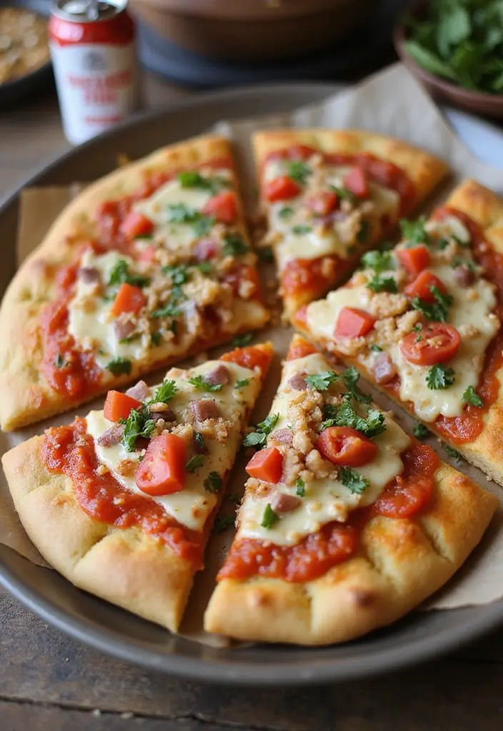 30 Recipes with Marinara Sauce for Every Pasta Night 104 30 Recipes with Marinara Sauce for Every Pasta Night - 16. Marinara and Cheese Flatbread