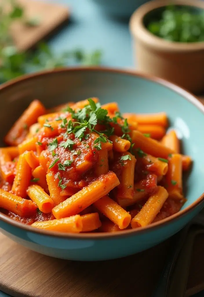 30 Recipes with Marinara Sauce for Every Pasta Night 170 30 Recipes with Marinara Sauce for Every Pasta Night - 26. Marinara and Sweet Potato Pasta