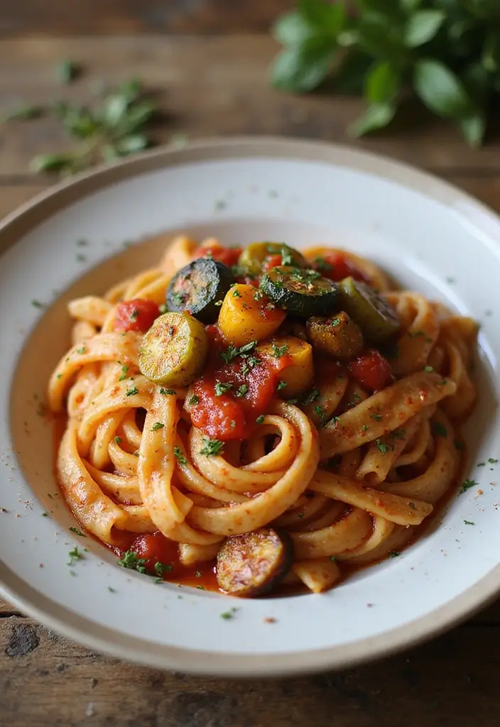 30 Recipes with Marinara Sauce for Every Pasta Night 189 30 Recipes with Marinara Sauce for Every Pasta Night - 29. Marinara and Roasted Vegetable Pasta