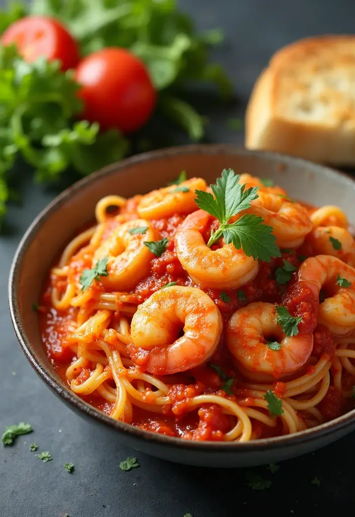 30 Recipes with Marinara Sauce for Every Pasta Night 20 30 Recipes with Marinara Sauce for Every Pasta Night - 4. Marinara Shrimp Pasta
