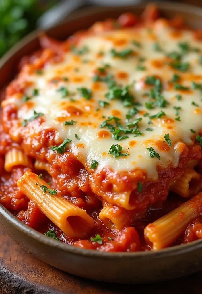 30 Recipes with Marinara Sauce for Every Pasta Night 27 30 Recipes with Marinara Sauce for Every Pasta Night - 5. Baked Ziti with Marinara Sauce